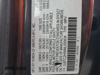 2021 Acura RDX w/Technology Package with VIN 5J8TC2H56ML000834, listed as a Copart auction lot 84500614 with 56,396 mi miles and Salvage Title. Bid and sale history available at carsss.com. Image 13.