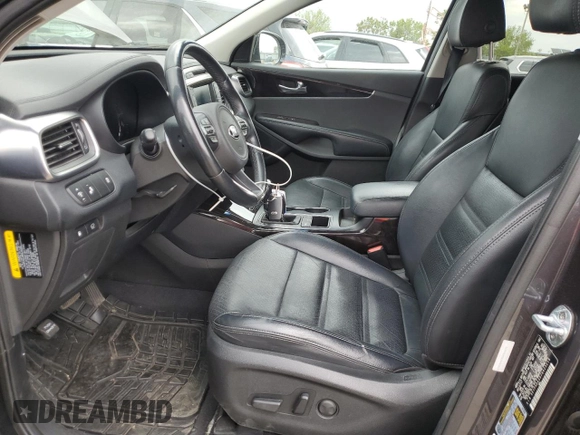 2018 Kia Sorento EX with VIN 5XYPHDA58JG423218, listed as a Copart auction lot 59315515 with 63,687 mi miles and Salvage title. Bid and sale history available at DreamBid. Image 7.