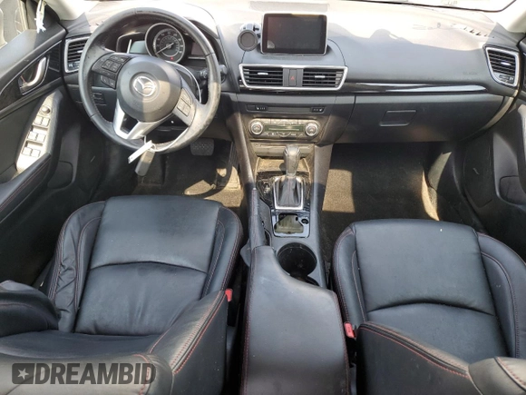 2016 Mazda 3 i Grand Touring with VIN 3MZBM1X73GM251086, listed as a Copart auction lot 61649185 with Not provided miles and Salvage title. Bid and sale history available at DreamBid. Image 8.