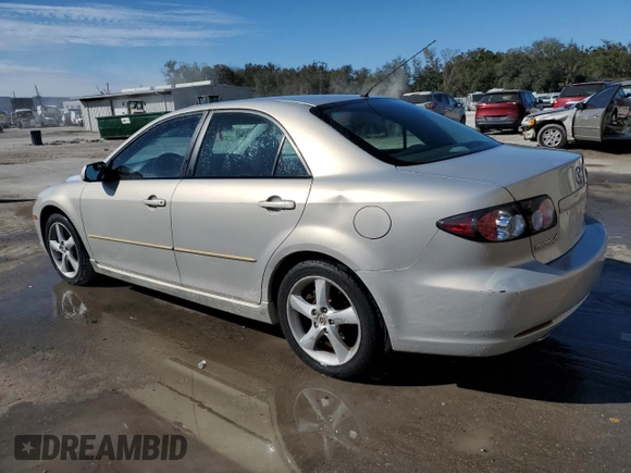 2007 Mazda 6 i Touring with VIN 1YVHP80C375M24948, listed as a Copart auction lot 89311445 with 91,227 mi miles and Salvage Title. Bid and sale history available at DreamBid. Image 2.