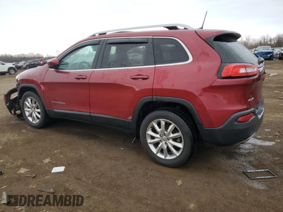 2016 Jeep Cherokee Limited with VIN 1C4PJMDB4GW308357, listed as a Copart auction lot 49717565 with 98,563 mi miles and Salvage Title. Bid and sale history available at carsss.com. Image 2.