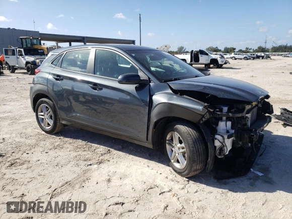2021 Hyundai Kona SE with VIN KM8K1CAAXMU676089, listed as a Copart auction lot 41502065 with 17,324 mi miles and Non Repairable. Bid and sale history available at carsss.com. Image 4.