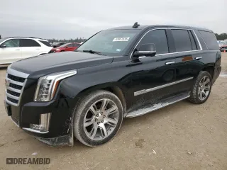 2016 Cadillac Escalade Luxury Collection with VIN 1GYS4BKJ1GR236364, listed as a Copart auction lot 43067635 with 129,515 mi miles and Salvage Title. Bid and sale history available at carsss.com. Image 1.