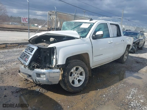 2015 Chevrolet Silverado 1500 LT with VIN 3GCUKREC6FG507279, listed as a IAAI auction lot 41669208 with NaN miles. Bid and sale history available at carsss.com. Image 2.