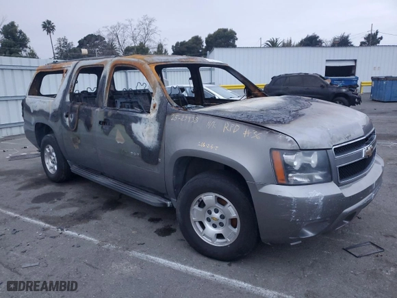 2009 Chevrolet Suburban LT w/2LT with VIN 1GNFK26329R281980, listed as a Copart auction lot 45217865 with 0 mi miles and Non Repairable. Bid and sale history available at carsss.com. Image 4.