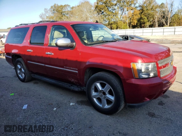 2013 Chevrolet Suburban LTZ with VIN 1GNSCKE09DR355763, listed as a Copart auction lot 87019024 with 135,748 mi miles and Salvage Title. Bid and sale history available at carsss.com. Image 4.