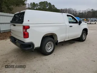 2023 Chevrolet Silverado 1500 Work Truck with VIN 3GCNAAEK9PG363258, listed as a Copart auction lot 48119675 with Not Provided miles and Clean Title. Bid and sale history available at carsss.com. Image 3.