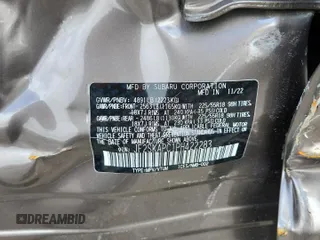 2023 Subaru Forester Limited with VIN JF2SKAPC1PH422283, listed as a Copart auction lot 61269355 with 27,062 mi miles and Salvage title. Bid and sale history available at DreamBid. Image 13.
