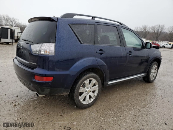 2010 Mitsubishi Outlander SE with VIN JA4AS3AW3AZ009561, listed as a Copart auction lot 47609525 with 112,961 mi miles and Salvage Title. Bid and sale history available at carsss.com. Image 3.