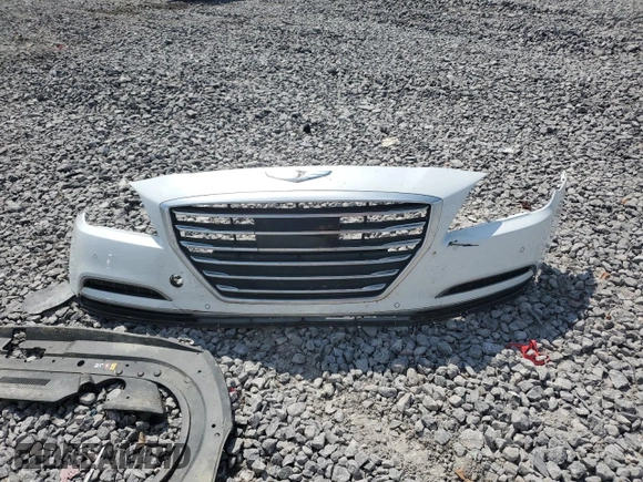 2015 Hyundai Genesis 3.8L with VIN KMHGN4JE0FU020957, listed as a Copart auction lot 54732945 with 121,884 mi miles and Salvage Title. Bid and sale history available at carsss.com. Image 12.