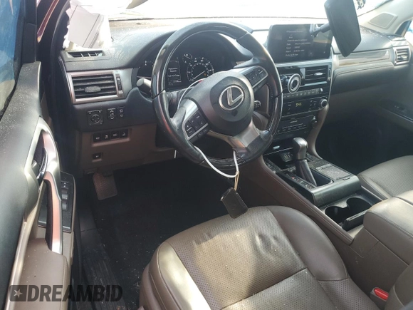 2022 Lexus GX with VIN JTJGM7BX4N5320869, listed as a Copart auction lot 82589134 with 37,748 mi miles and Salvage Title. Bid and sale history available at carsss.com. Image 8.