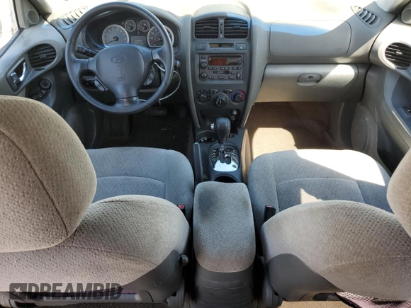 2005 Hyundai Santa Fe GLS with VIN KM8SC13E25U002566, listed as a Copart auction lot 73711124 with 152,245 mi miles and Salvage Title. Bid and sale history available at carsss.com. Image 8.