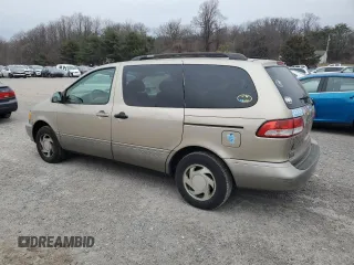2003 Toyota Sienna LE with VIN 4T3ZF13C73U552421, listed as a Copart auction lot 83855134 with 224,821 mi miles and Clean Title. Bid and sale history available at carsss.com. Image 2.