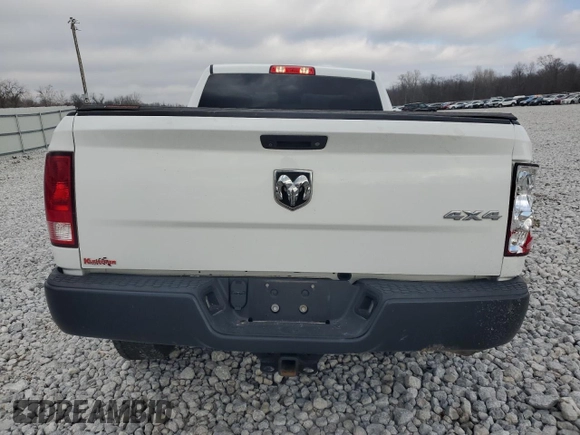 2018 Ram 1500 Tradesman с VIN 3C6JR7AG6JG196075, выставлен на аукционе Copart как лот 82957264 с пробегом 62 677 миль миль и Списание • Salvage title. История ставок и продаж доступна на DreamBid. Изображение 6.