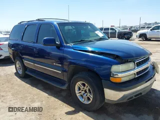 2002 Chevrolet Tahoe LT with VIN 1GNEC13Z52R257092, listed as a IAAI auction lot 41894646 with 333,103 mi miles. Bid and sale history available at carsss.com. Image 1.
