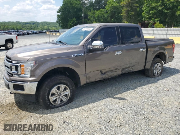 2018 Ford F-150 XL with VIN 1FTEW1EP1JFD62482, listed as a Copart auction lot 56378635 with 56,017 mi miles and Salvage title. Bid and sale history available at DreamBid. Image 1.