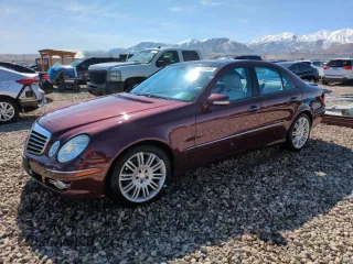 2007 Mercedes-Benz E 350 with VIN WDBUF87X87B139243, listed as a Copart auction lot 48428485 with 65,552 mi miles and Salvage Title. Bid and sale history available at DreamBid. Image 1.