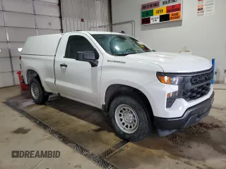2023 Chevrolet Silverado 1500 Work Truck with VIN 3GCNAAEK1PG346647, listed as a Copart auction lot 51811815 with 112,611 mi miles and Clean Title. Bid and sale history available at carsss.com. Image 4.