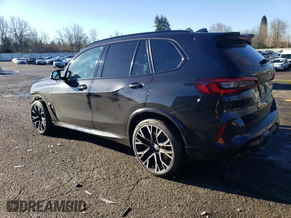 2022 BMW X5 M z VIN 5YMJU0C06N9M49374, wystawiony jako Copart lot #41621645 z przebiegiem 36 242 mil mil oraz Szkoda całkowita • Salvage title. Historia ofert i sprzedaży dostępna na DreamBid. Obrazek 2.