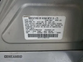 2008 Infiniti G35 Journey with VIN JNKBV61E78M207432, listed as a Copart auction lot 55202535 with 149,642 mi miles and Salvage Title. Bid and sale history available at DreamBid. Image 12.