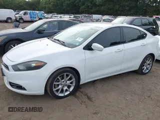 2013 Dodge Dart SXT with VIN 1C3CDFBA4DD344847, listed as a IAAI auction lot 40438365 with 277,148 mi miles. Bid and sale history available at carsss.com. Image 2.