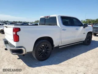 2020 Chevrolet Silverado 1500 LTZ with VIN 1GCPWEED0LZ363243, listed as a Copart auction lot 70749714 with 50,856 mi miles and Salvage Title. Bid and sale history available at carsss.com. Image 3.