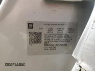 2018 Chevrolet Malibu LT with VIN 1G1ZD5ST2JF264392, listed as a Copart auction lot 49531765 with Not Provided miles and Salvage Title. Bid and sale history available at DreamBid. Image 14.