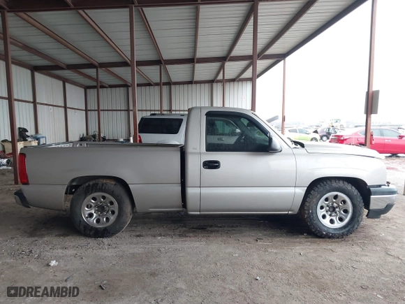 2006 Chevrolet Silverado 1500 Work Truck with VIN 3GCEC14X56G197455, listed as a IAAI auction lot 41444876 with 127,792 mi miles. Bid and sale history available at carsss.com. Image 14.