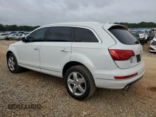 2013 Audi Q7 Premium Plus z VIN WA1LMAFE4DD000781, wystawiony jako Copart lot #57255315 z przebiegiem 129 709 mil mil oraz Szkoda całkowita • Salvage title. Historia ofert i sprzedaży dostępna na DreamBid. Obrazek 2.