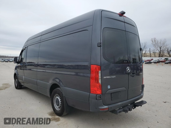 2022 Mercedes-Benz Sprinter Cargo with VIN W1W4ECHY5NT109594, listed as a Copart auction lot 86389144 with 148,413 mi miles and Clean Title. Bid and sale history available at carsss.com. Image 2.