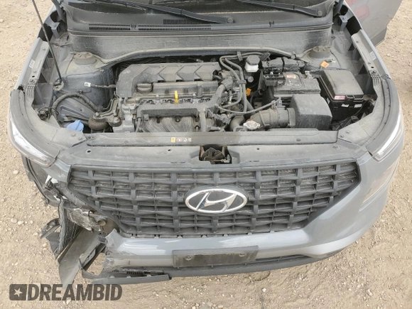 2023 Hyundai Venue SE with VIN KMHRB8A30PU213425, listed as a Copart auction lot 53613055 with 25,358 mi miles and Salvage title. Bid and sale history available at DreamBid. Image 12.