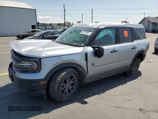 2021 Ford Bronco Sport Big Bend with VIN 3FMCR9B6XMRA99517, listed as a Copart auction lot 58778665 with 29,064 mi miles and Salvage title. Bid and sale history available at DreamBid. Image 1.