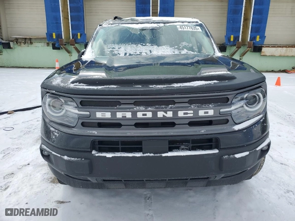 2022 Ford Bronco Sport Big Bend with VIN 3FMCR9B67NRE35030, listed as a Copart auction lot 45177635 with NaN miles and Salvage Title. Bid and sale history available at carsss.com. Image 5.