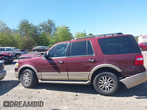2011 Ford Expedition XLT with VIN 1FMJU1H50BEF30677, listed as a IAAI auction lot 41853877 with 155,105 mi miles and . Bid and sale history available at DreamBid. Image 14.