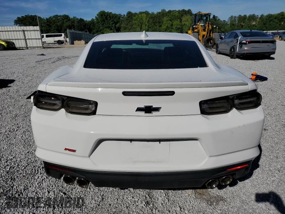 2022 Chevrolet Camaro 2LT with VIN 1G1FD1RS3N0129150, listed as a Copart auction lot 58448974 with 25,938 mi miles and Salvage Title. Bid and sale history available at carsss.com. Image 6.