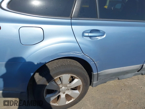 2010 Subaru Outback Premium All-Weather Anniversary with VIN 4S4BRBGC5A3359012, listed as a IAAI auction lot 42653699 with 166,294 mi miles and . Bid and sale history available at DreamBid. Image 6.