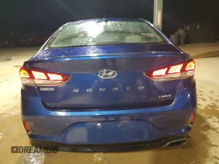 2018 Hyundai Sonata Sport Plus with VIN 5NPE34AF8JH674974, listed as a Copart auction lot 83859474 with 77,026 mi miles and Salvage Title. Bid and sale history available at DreamBid. Image 6.