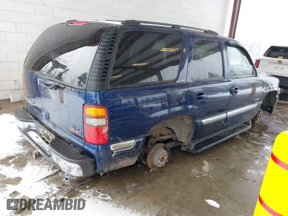 2001 GMC Yukon SLT with VIN 1GKEK13T21J168167, listed as a IAAI auction lot 41584040 with 1 mi miles. Bid and sale history available at carsss.com. Image 4.