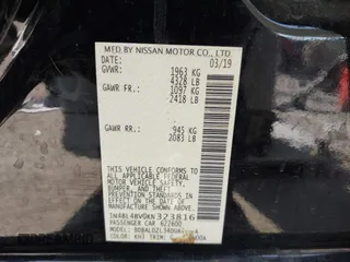 2019 Nissan Altima S with VIN 1N4BL4BV0KN323816, listed as a IAAI auction lot 42081799 with 117,230 mi miles and . Bid and sale history available at carsss.com. Image 9.