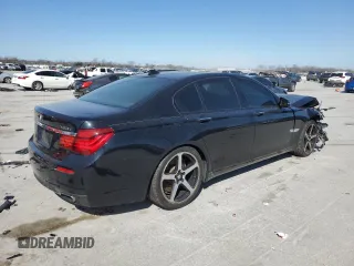 2015 BMW 7 Series 750i xDrive с VIN WBAYB6C56FD965984, выставлен на аукционе Copart как лот 47953045 с пробегом 80 025 миль миль и Списание • Salvage title. История ставок и продаж доступна на DreamBid. Изображение 3.