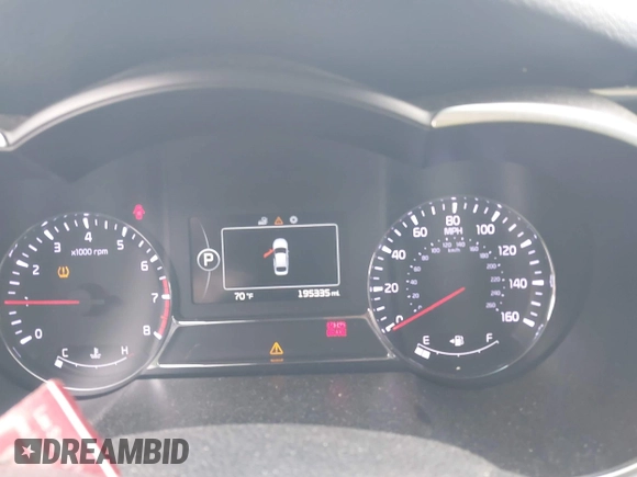 2014 Kia Optima SX Turbo with VIN 5XXGR4A61EG294366, listed as a IAAI auction lot 42540516 with 195,335 mi miles and . Bid and sale history available at DreamBid. Image 7.