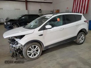 2018 Ford Escape SEL with VIN 1FMCU0HD4JUA01988, listed as a Copart auction lot 48298675 with 111,445 mi miles and Salvage Title. Bid and sale history available at carsss.com. Image 1.