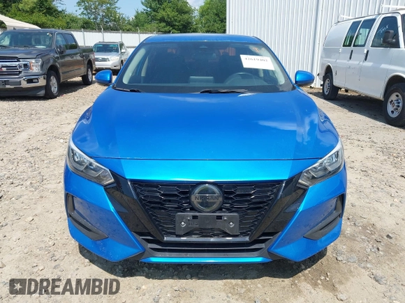 2020 Nissan Sentra SV with VIN 3N1AB8CV1LY214528, listed as a IAAI auction lot 42619402 with 106,357 mi miles and . Bid and sale history available at DreamBid. Image 12.