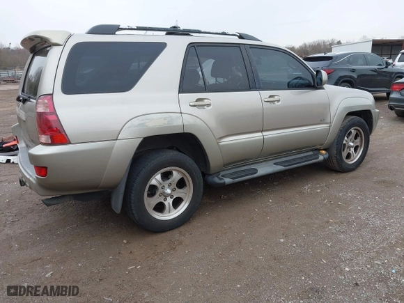 2003 Toyota 4Runner SR5 with VIN JTEZU14R330011469, listed as a IAAI auction lot 41748277 with 317,448 mi miles. Bid and sale history available at carsss.com. Image 4.