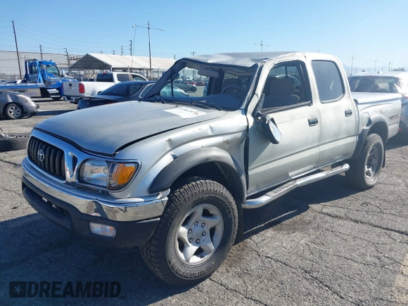 2001 Toyota Tacoma PreRunner z VIN 5TEGN92N51Z804874, wystawiony jako IAAI lot #41861876 z przebiegiem 201 333 mil mil oraz . Historia ofert i sprzedaży dostępna na DreamBid. Obrazek 2.
