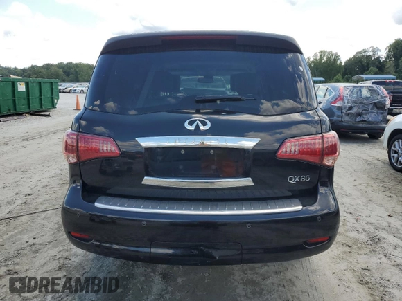 2014 Infiniti QX80 with VIN JN8AZ2NF4E9555706, listed as a Copart auction lot 66904864 with 169,137 mi miles and Clean Title. Bid and sale history available at carsss.com. Image 6.