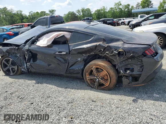 2024 Ford Mustang EcoBoost with VIN 1FA6P8TH7R5138503, listed as a Copart auction lot 55249985 with 18,714 mi miles and Salvage title. Bid and sale history available at DreamBid. Image 2.