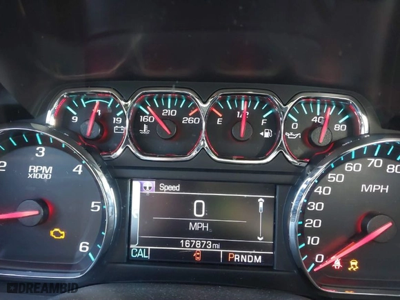 2016 Chevrolet Tahoe LT with VIN 1GNSKBKC1GR285925, listed as a IAAI auction lot 41848107 with 167,873 mi miles. Bid and sale history available at carsss.com. Image 14.