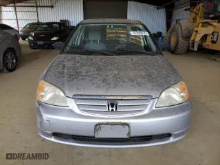 2002 Honda Civic LX with VIN JHMES16642S003913, listed as a Copart auction lot 47806825 with 113,830 mi miles and Clean Title. Bid and sale history available at carsss.com. Image 5.