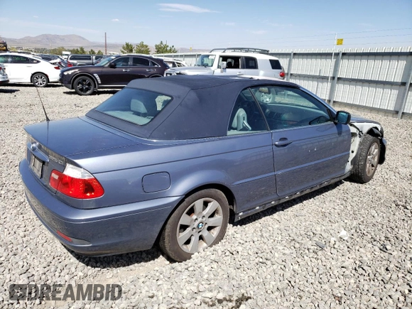 2005 BMW 3 Series 325Ci with VIN WBABW33455PL38142, listed as a Copart auction lot 70311304 with Not Provided miles and Clean Title. Bid and sale history available at carsss.com. Image 3.